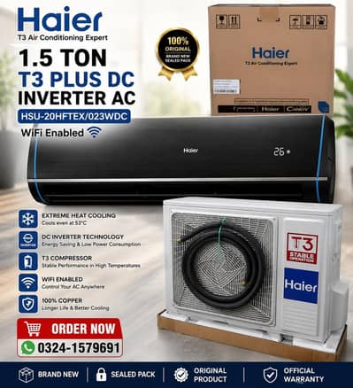 Haier T3 plus DC inverter AC