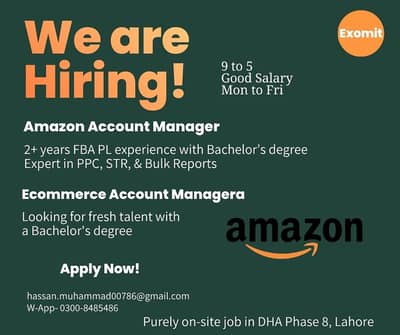 Hiring – Amazon FBA Private Label PPC Expert