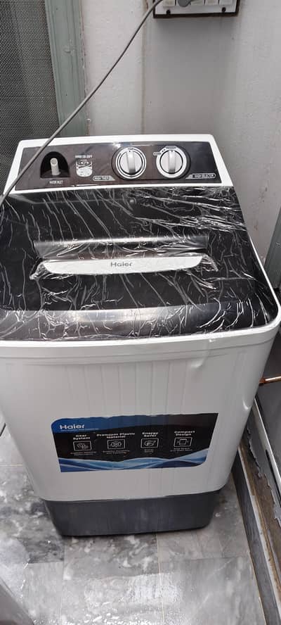 Haier washing machine brand new