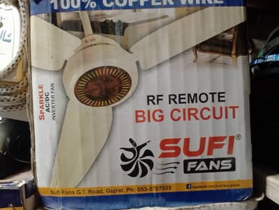 100 •/• copper inverter fan