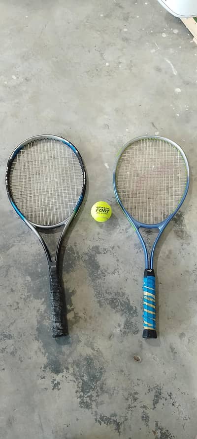 Tennis Rackets Pair Slazenger and PUMA