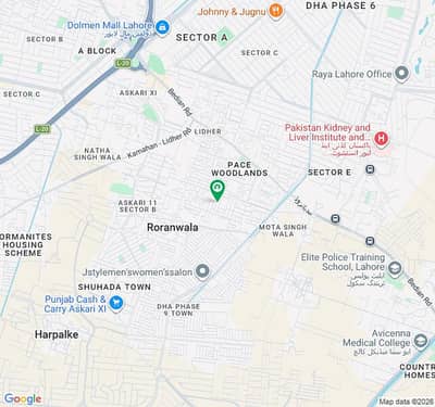 9 Town E Block Near#31 ON 50 FEET PLOT Five Marla Plot For Sale Possession