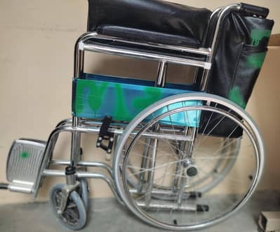 Foldable Steel Wheelchair