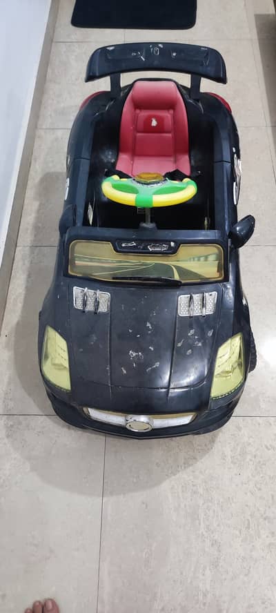 Kids car battery operated runs on roads or any other floors