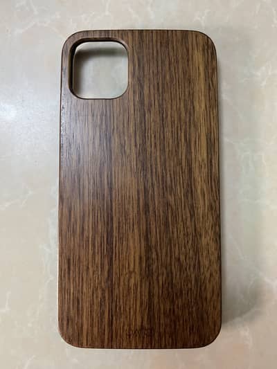 Iphone 11 pro max back cover premium wood case