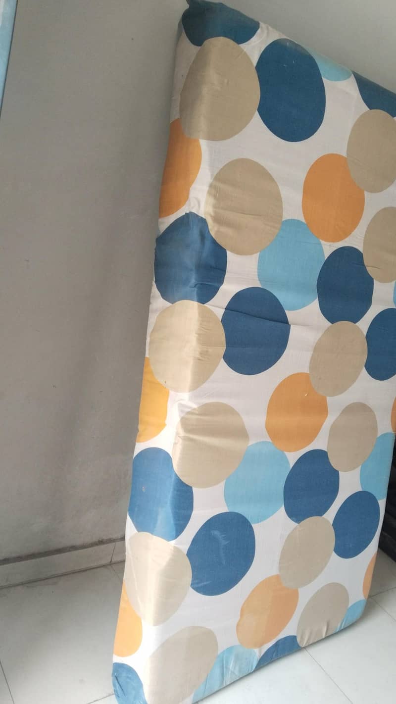 single bed thick mattress 1