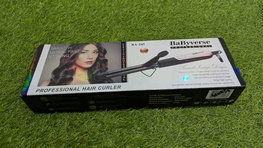 BaByverse BA-245 Professional Hair Curler – Smooth Ultra-Fast Styling