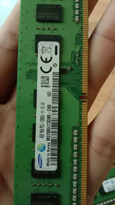 4 GB DDR3 RAM (12800MHZ) FOR PC (5 Pec)