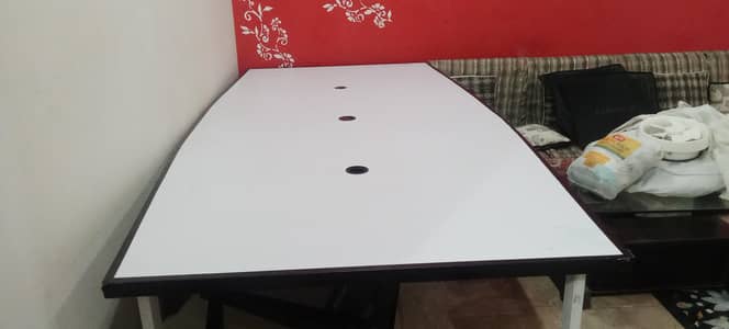 computer table 4 by 8 feet