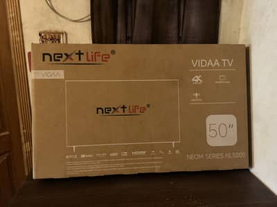 Led tv 50inch box pack 4k