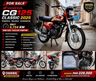 Honda CG125 Classic red for SALE