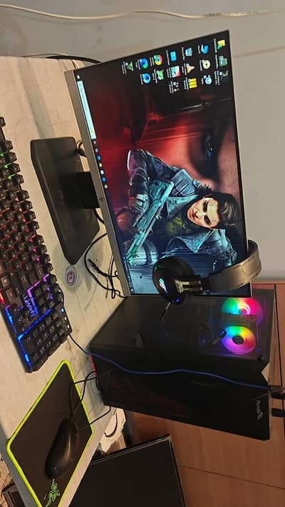 gaming PC plus borderless monitor | i7 4770 | 16GB RAM | GTX 970 4GB