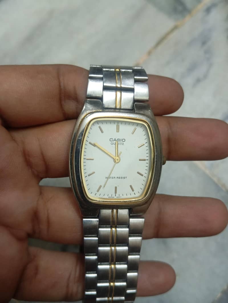 Casio watch 1