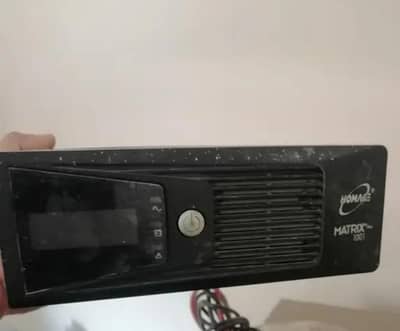 Homage 1000 watt ups 12vlt single battery