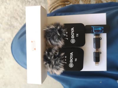 BOYA BY-MW6 Wireless Microphone (Dual Mic) -