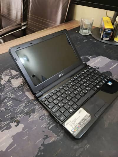 MSI Intel Atom N2600 U180 Netbook 4GB Ram 80GB HDD 10-inch