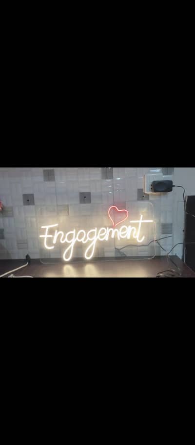 engagement wall light