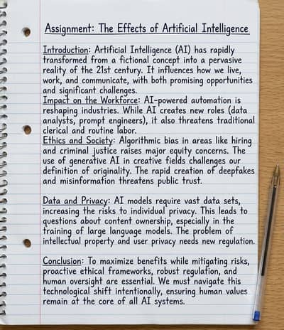 Assignment writing