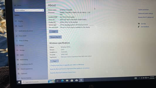 HP Core i5 6th generation EliteBook G3 840