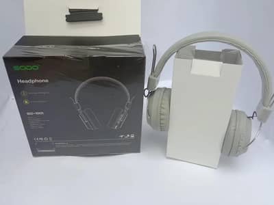 grey long lasting battery with fast charging headphone