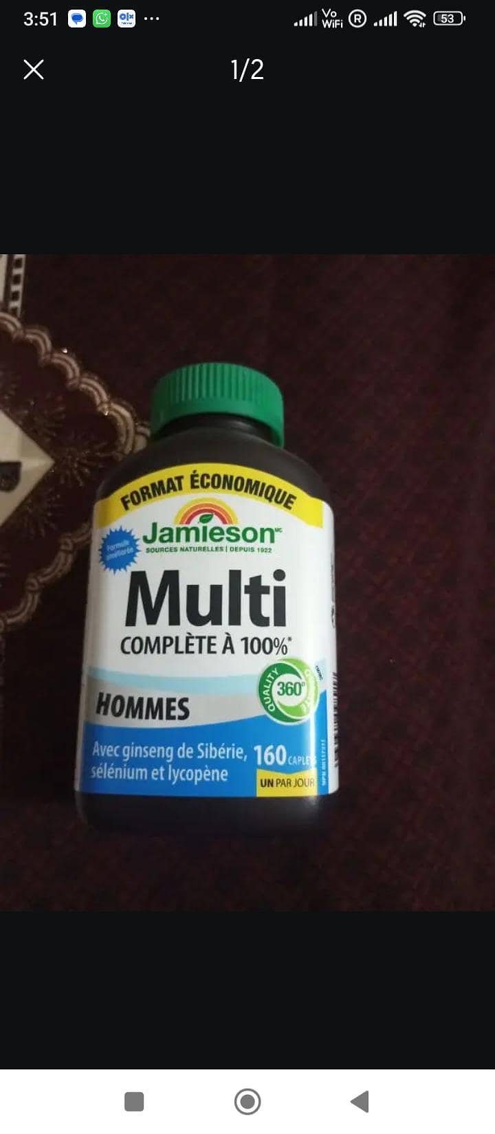 multi vitamins 1