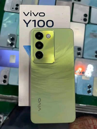 Vivo Y100 8+256 GB PTA Approved ha All okay complete box