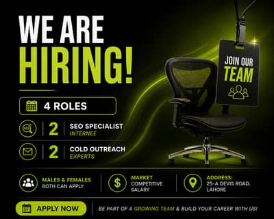 We're Hiring Join Our Growing Team!