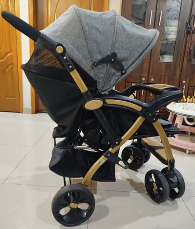Premium Baby Pram | Imported | Slightly Used