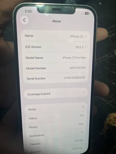 Apple iPhone 12 Pro Max