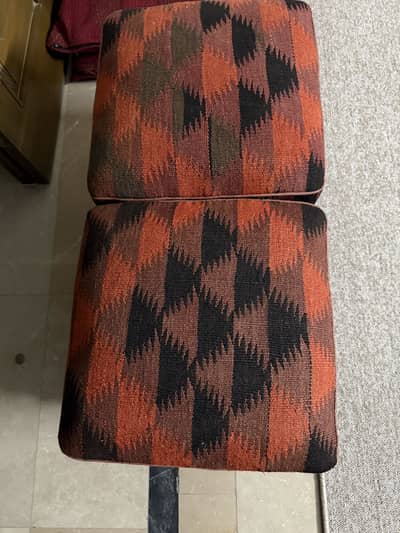 Beautiful Ottoman Set of Two