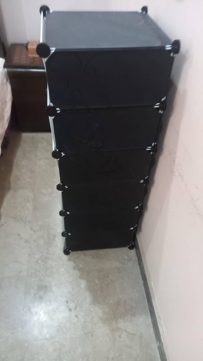 Shoe Rack & Mirror 1