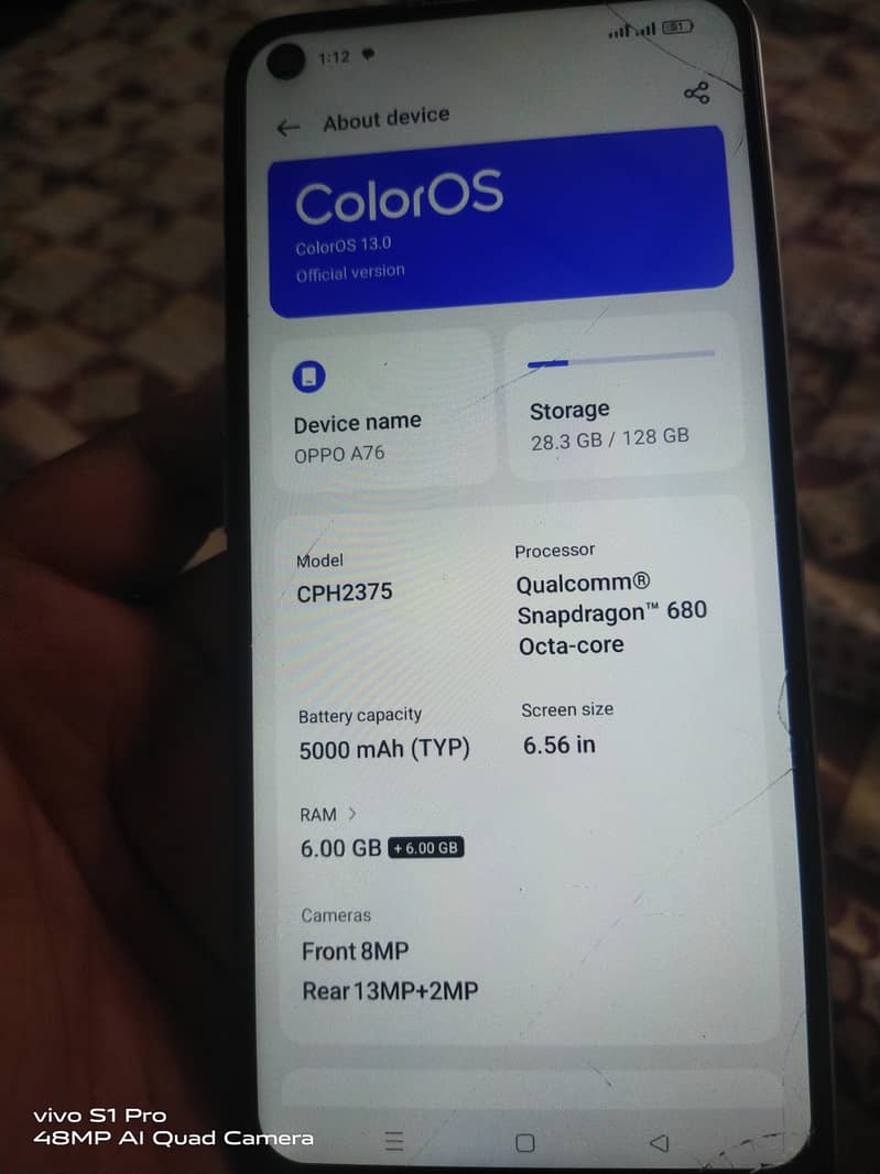 Oppo A76 1