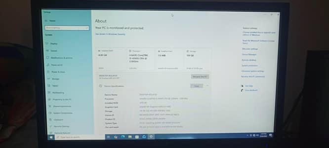 i5 4th complete setup with 20inch LCD