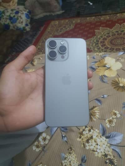 IPHONE 15 PRO MAX 256GB/Natural Titanium /Price 1.5Lac
