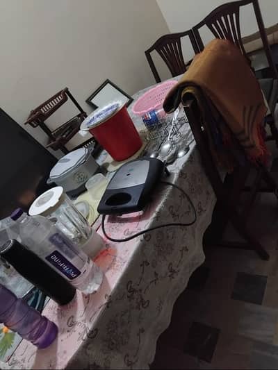 Dining Table with 6 chairs for sale