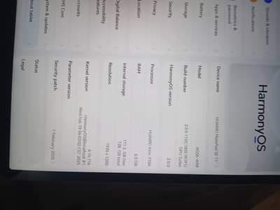 hwawei tablet  se 11