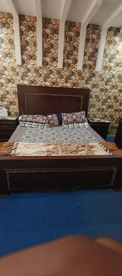 For sale King Size bed side table. Sofa with table. showcase. dressing