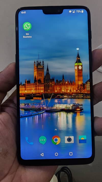 One Plus 6 Pta daul sim 8/128 good condition