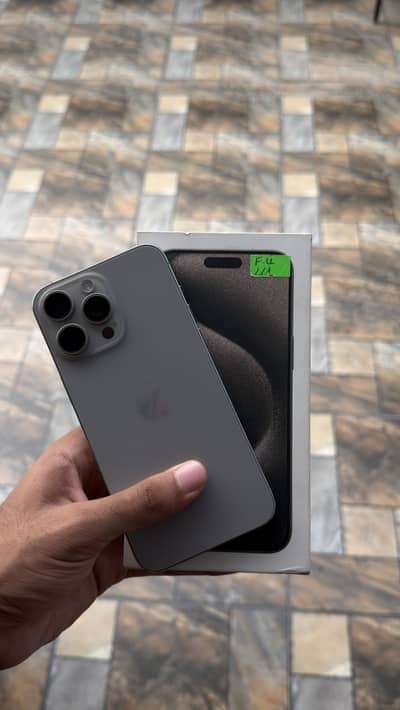 IPhone 15 Pro Max PTA Approved with box