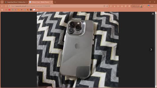  iPhone 13 Pro 128GB – PTA Approved | 10/10 Condition