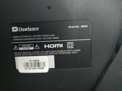Dawlance 32 inch Led tv with Android box 4 64