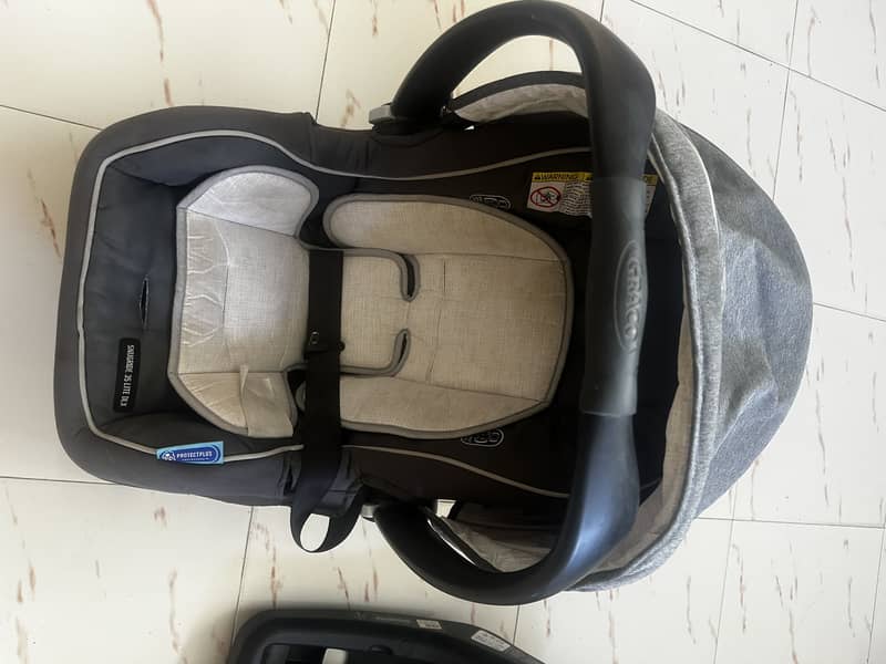 Carry cot | Graco carry cot| baby Seat| baby Car Seat| new born baby 4