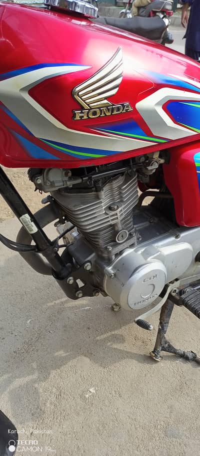 Honda cg 125 Karachi no call 03131212770