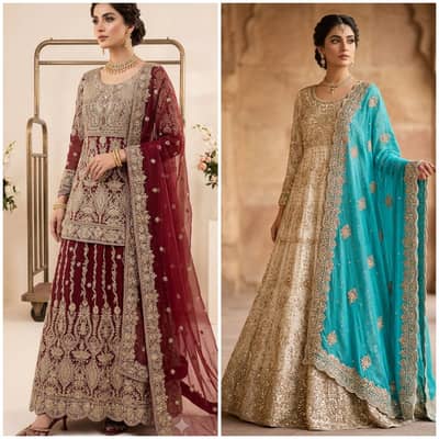 Bridal Dress | Wedding Dress | Bridal Lehnga | Walima Maxi | Lehnga