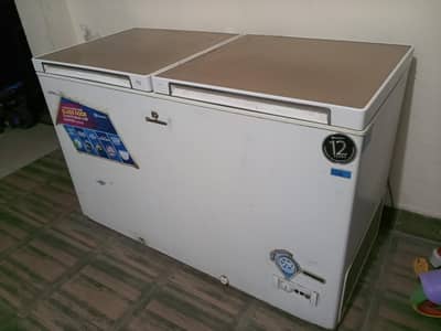 double door deep freezer and refrigerator Dawlance