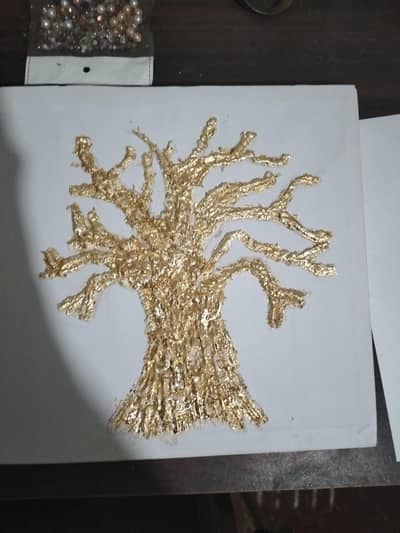 3D tree resin art