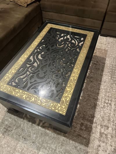 Beautiful carved center table for sale / lounge table / modern design
