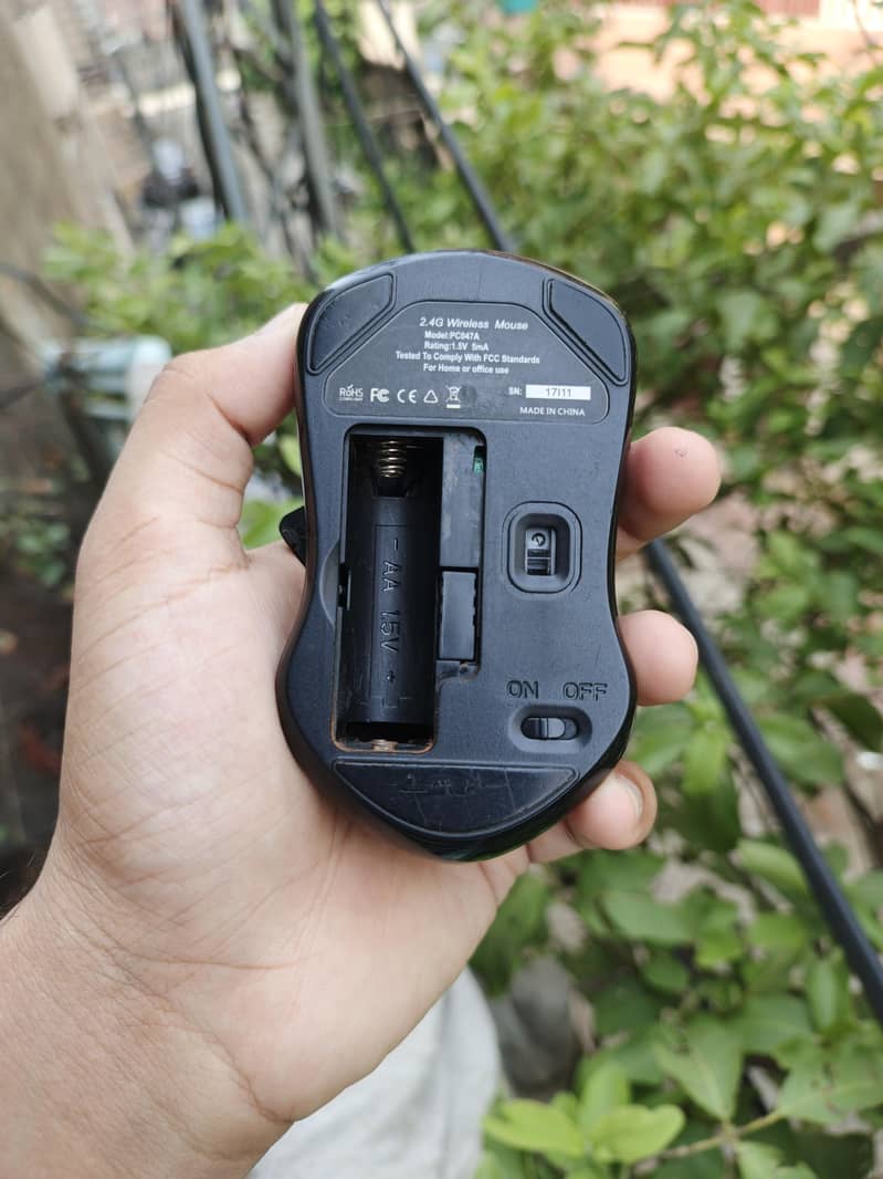 Wireless Mouse (5 Button) 3200 Dpi 5