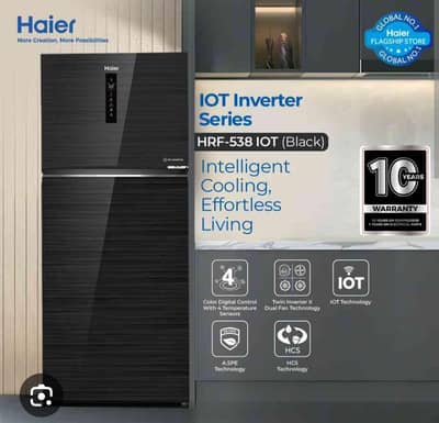 Haier HRF-538 IoT WiFi Model Box Packed