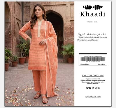 Khaadi Premium Summer Edition – Unstitched 3-Piece Elegance! 